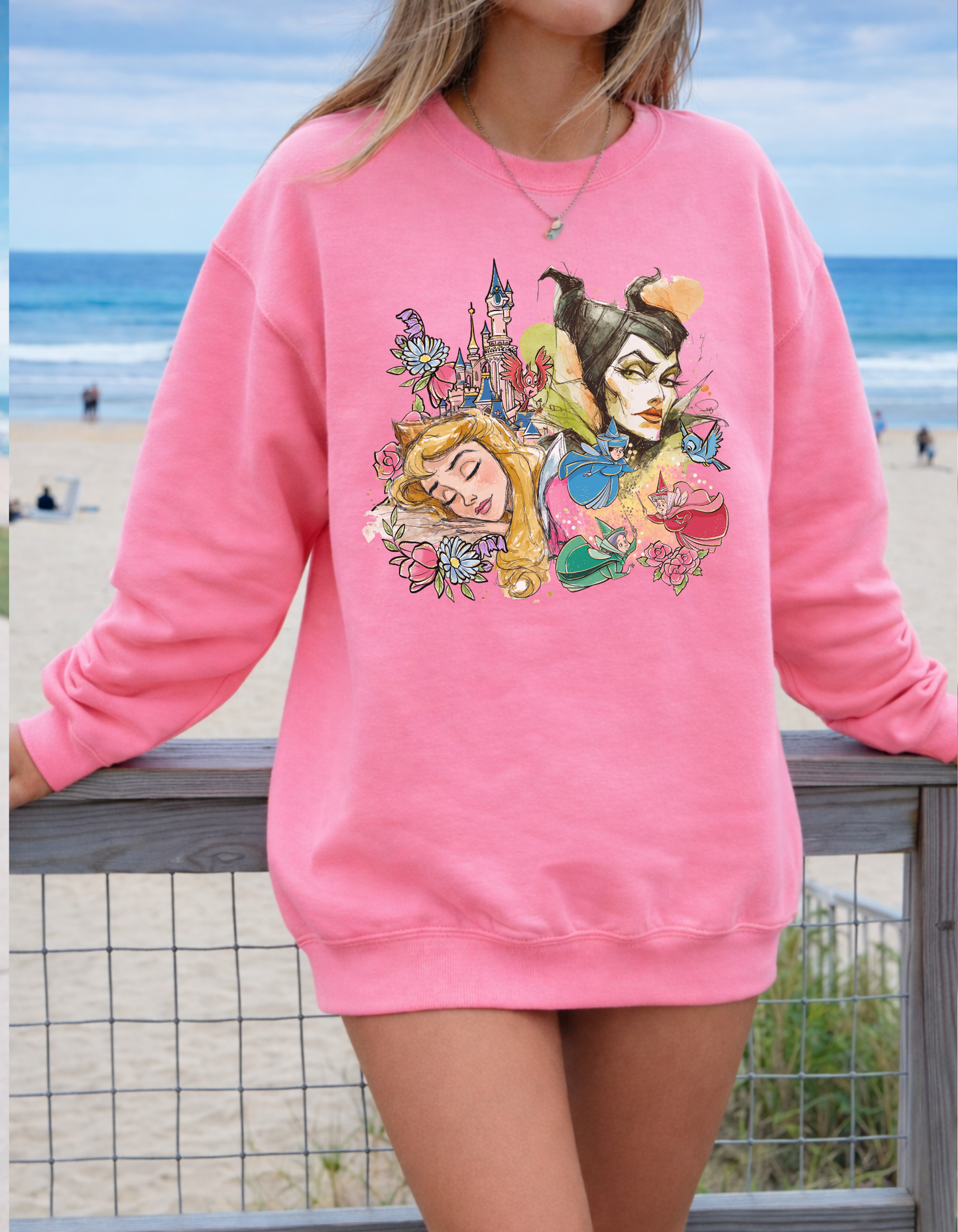 (Pre-order) Sleeping Beauty Crewneck Sweater