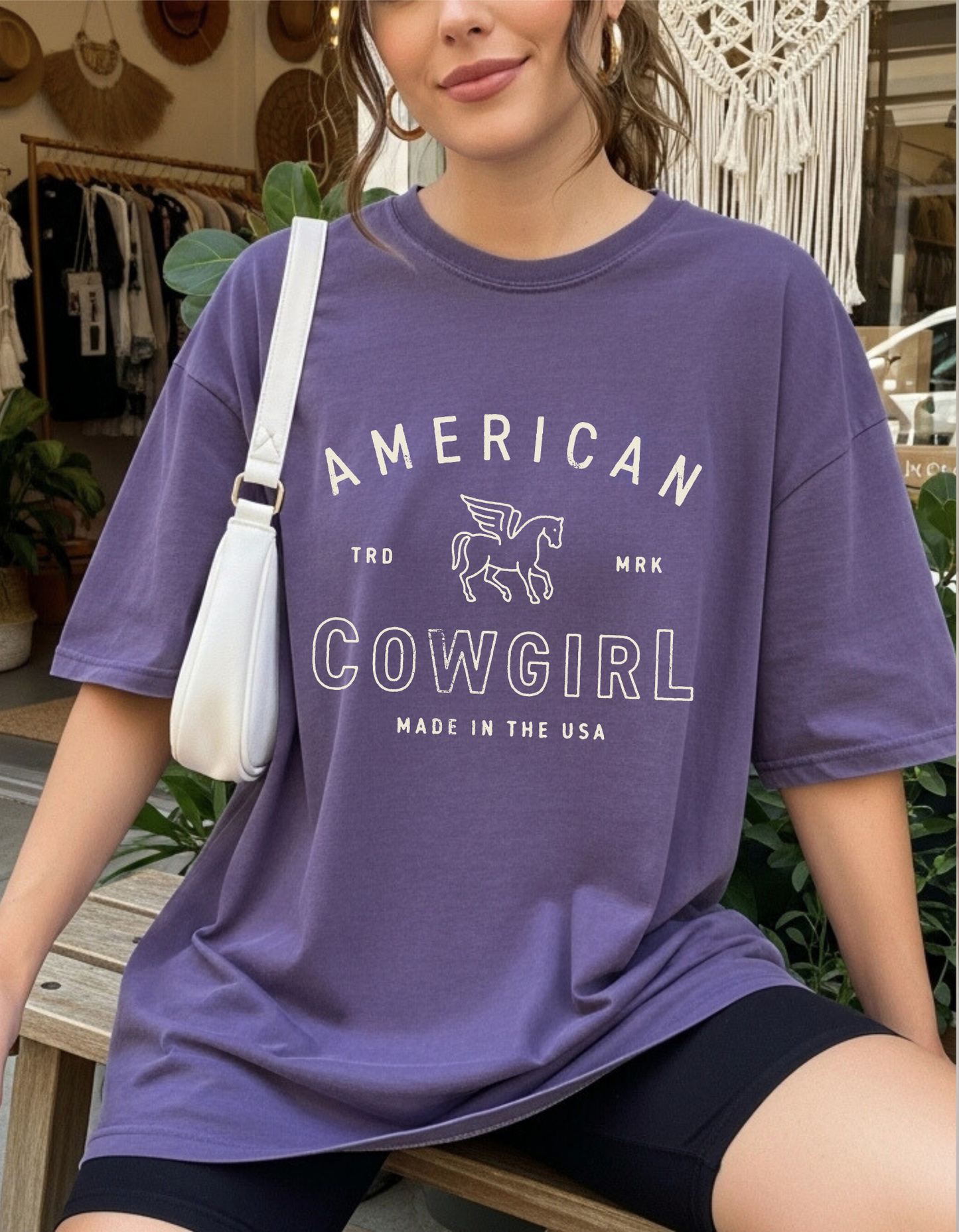 American Cowgirl Graphic Tee