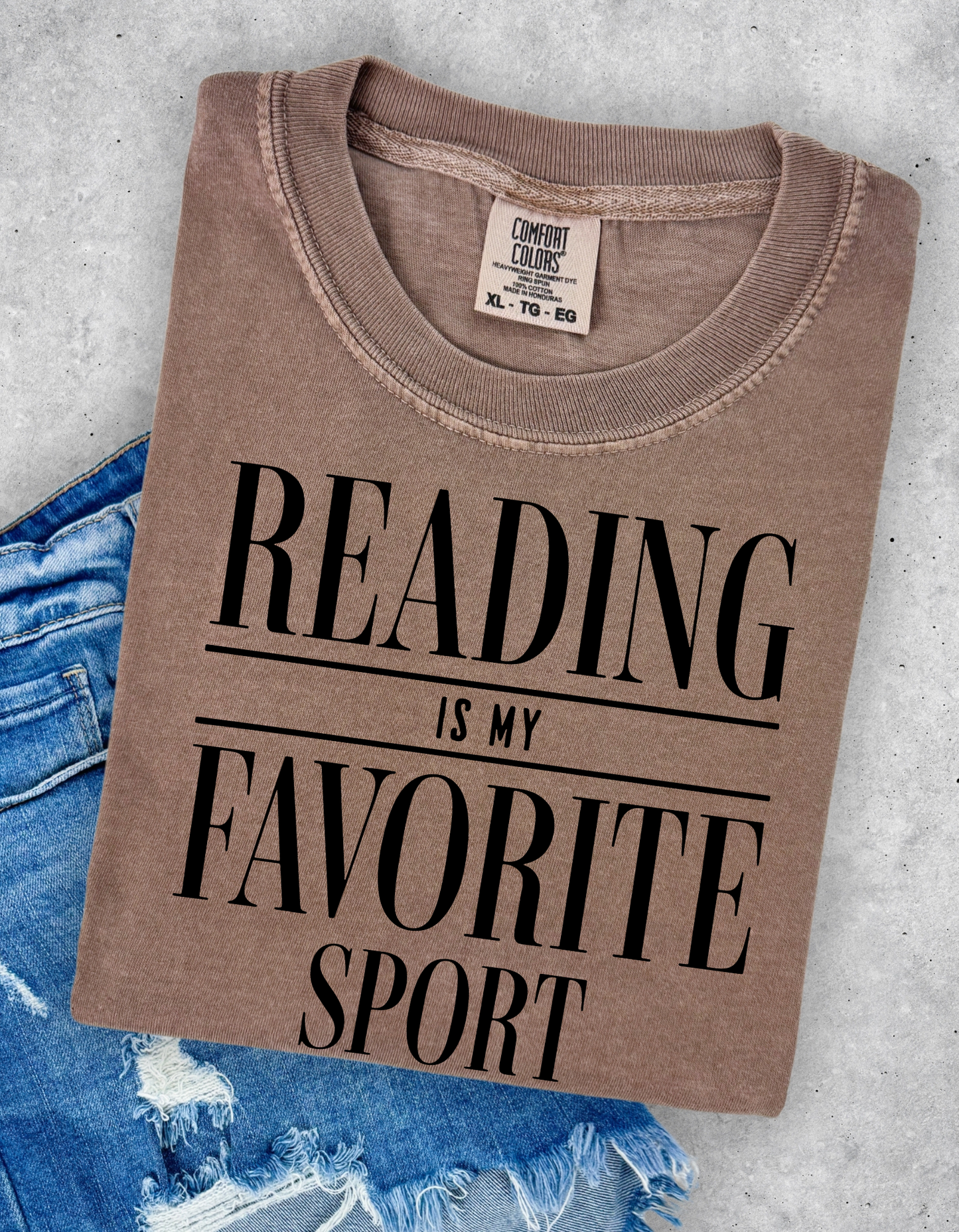 Reading is my Favorite Sport Tshirt
