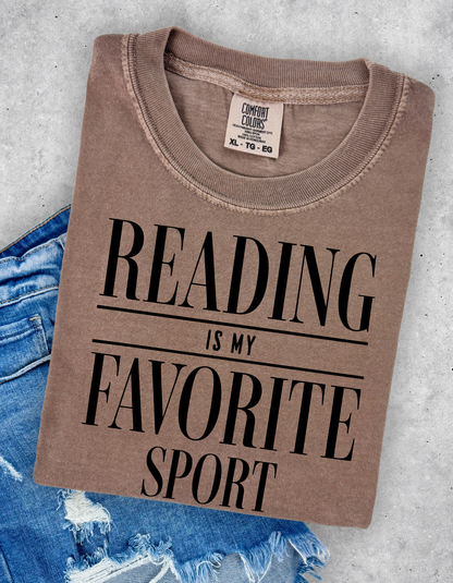 Reading is my Favorite Sport Tshirt
