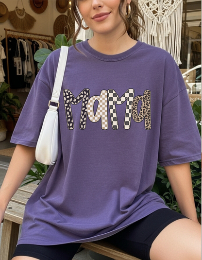 Mama leopard Graphic Tee