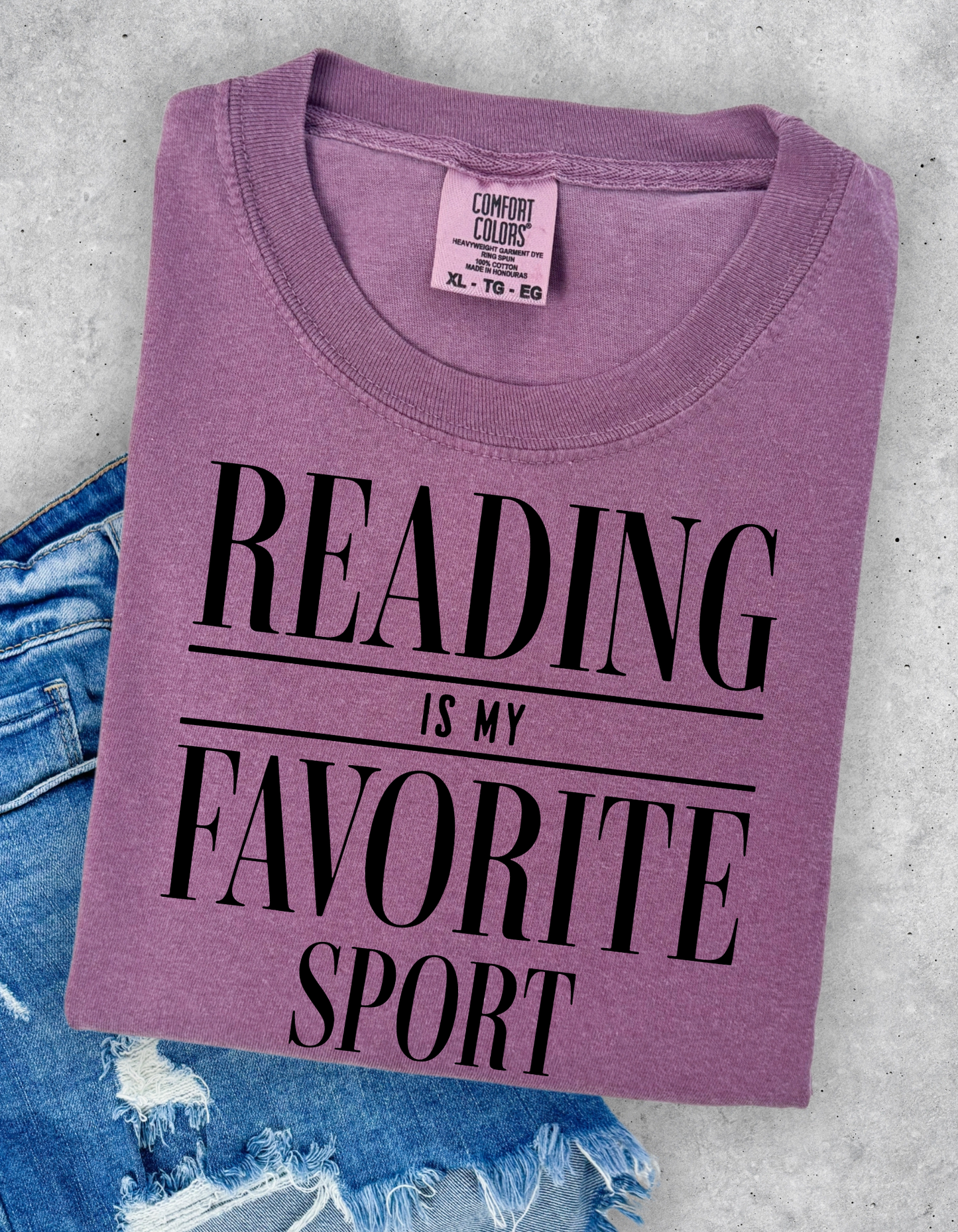 Reading is my Favorite Sport Tshirt