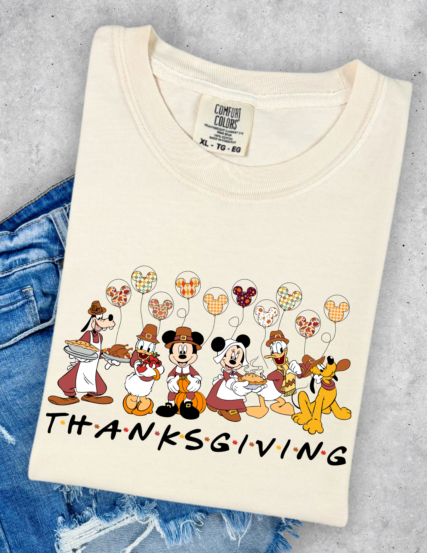 Mickey & friends Thanksgiving Tshirt