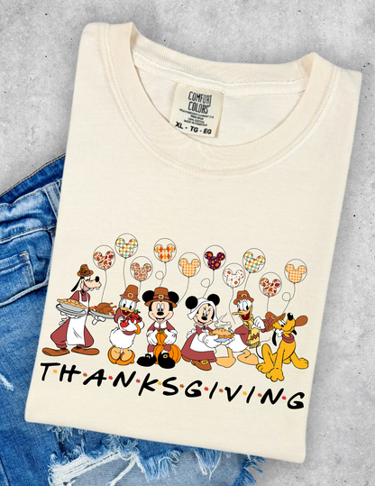 Mickey & friends Thanksgiving Tshirt