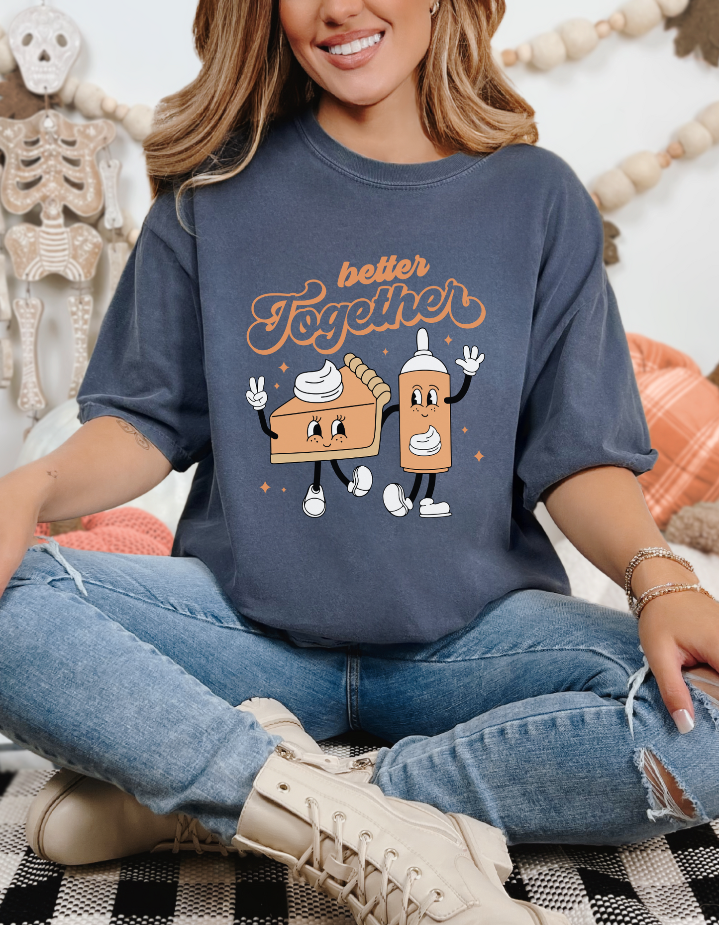 Better together graphic tshirt
