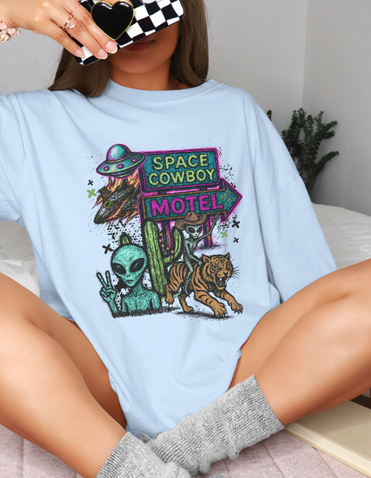 Space Cowboy Motel Graphic Tee