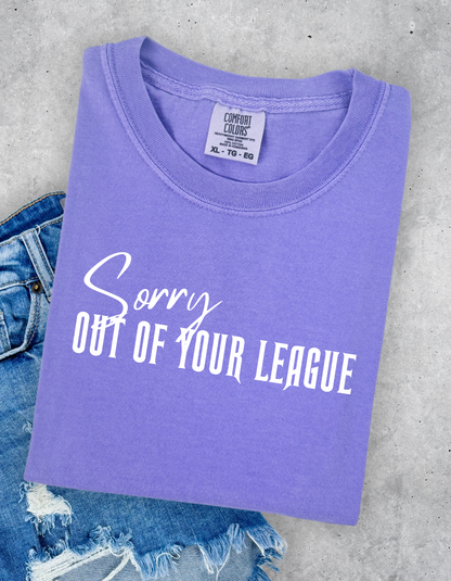 Out of your League Graphic Tee