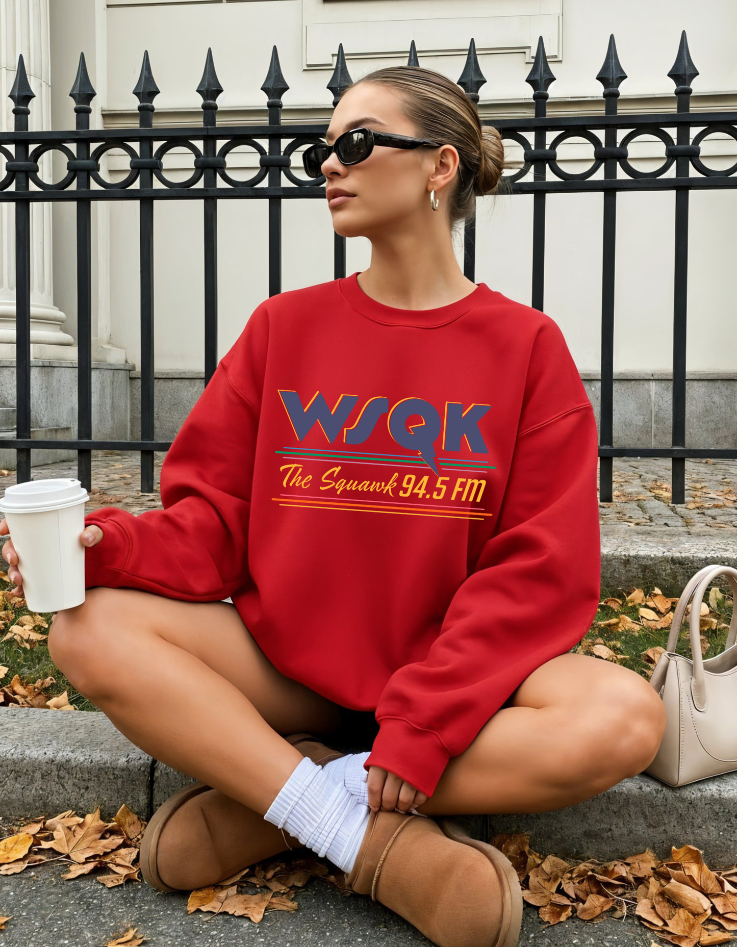WSQK Crewneck sweater