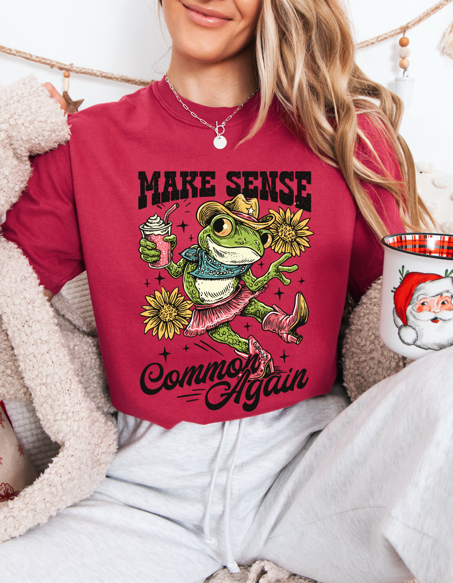 Make Sense Common Again Graphic Tee