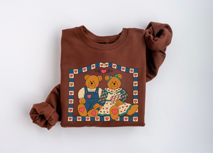 Vintage Thrift Bears Crewneck Sweater