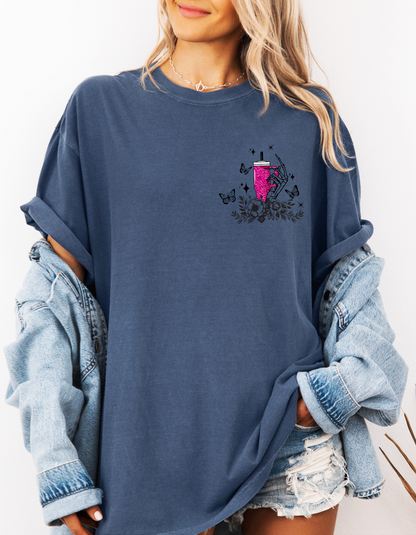 Difficult and talks back tee