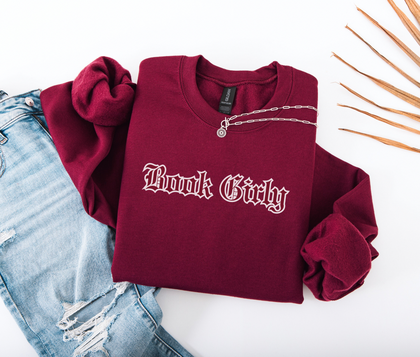 Book girly Crewneck Sweater