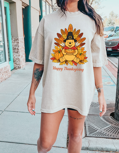 Happy Thanksgiving Pooh Tshirt