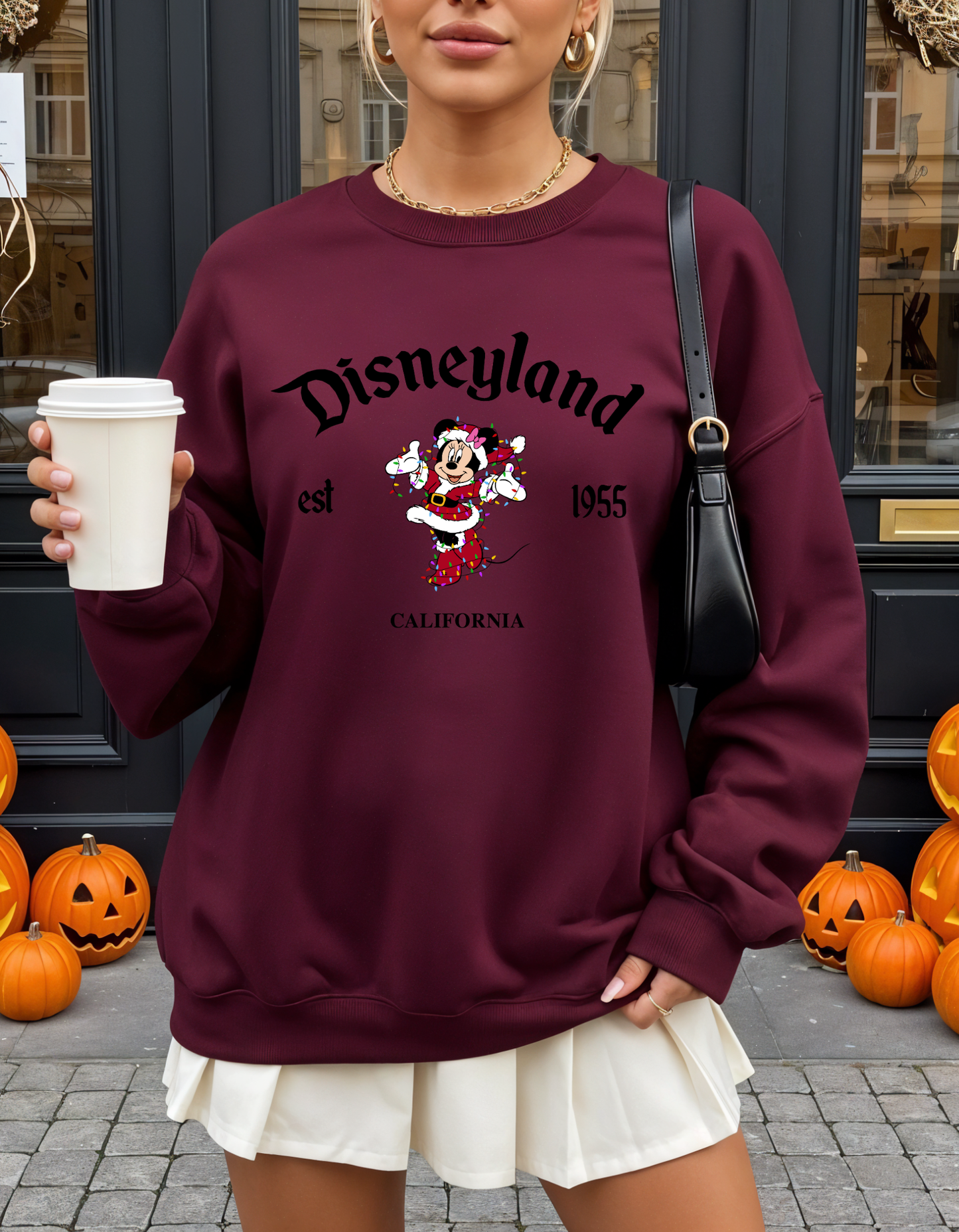 DL California Christmas Crewneck Sweater