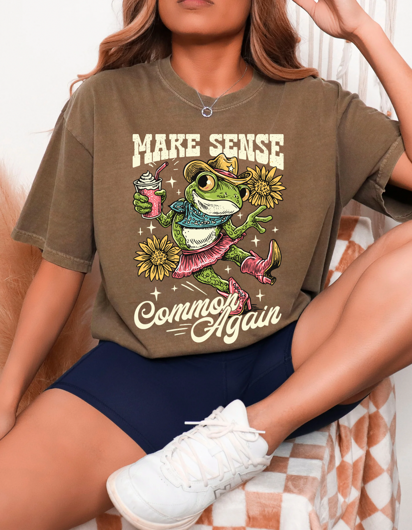 Make Sense Common Again Graphic Tee