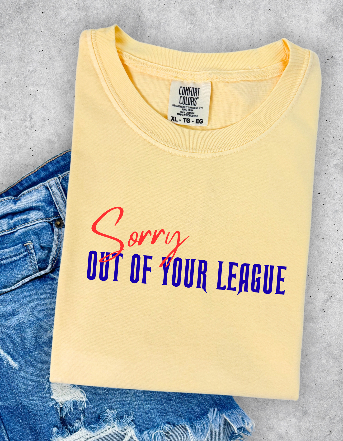 Out of your League Graphic Tee
