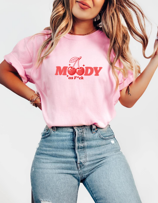 Moody AF graphic tshirt
