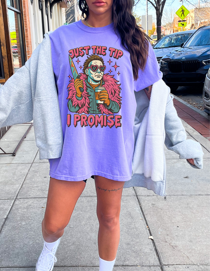 Just the tip I promise graphic tee