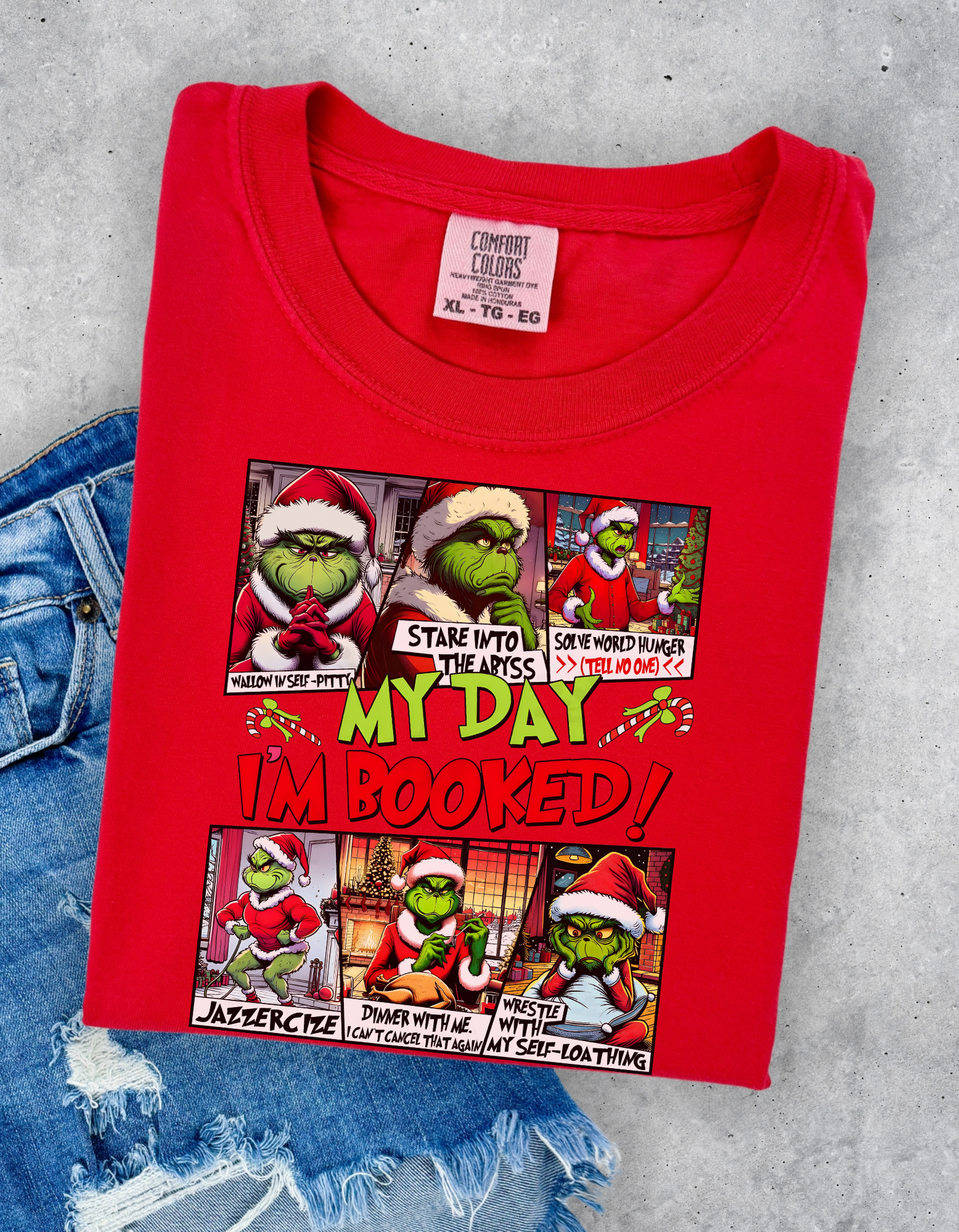My day is booked graphic tshirt