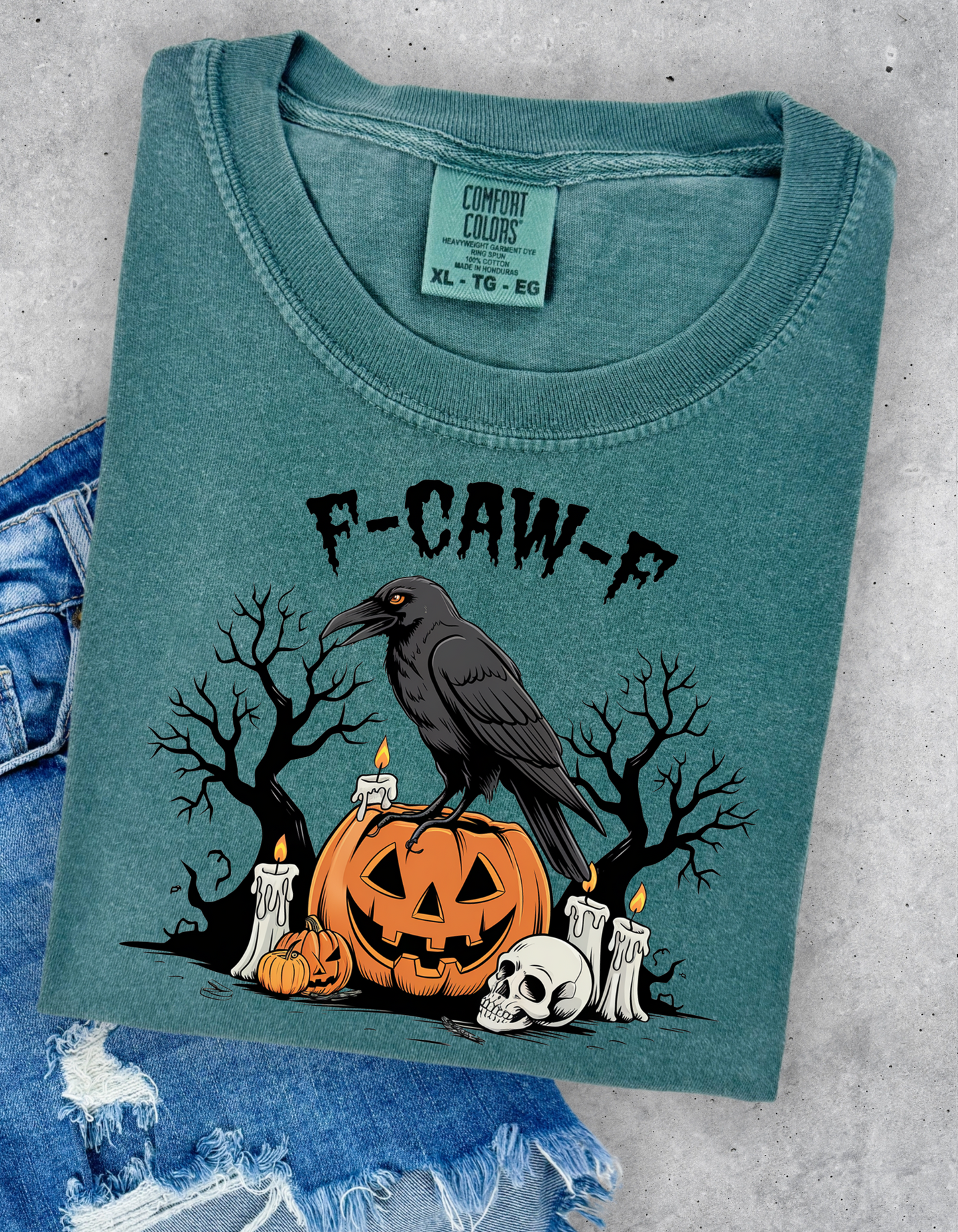 F Caw F Graphic Tshirt