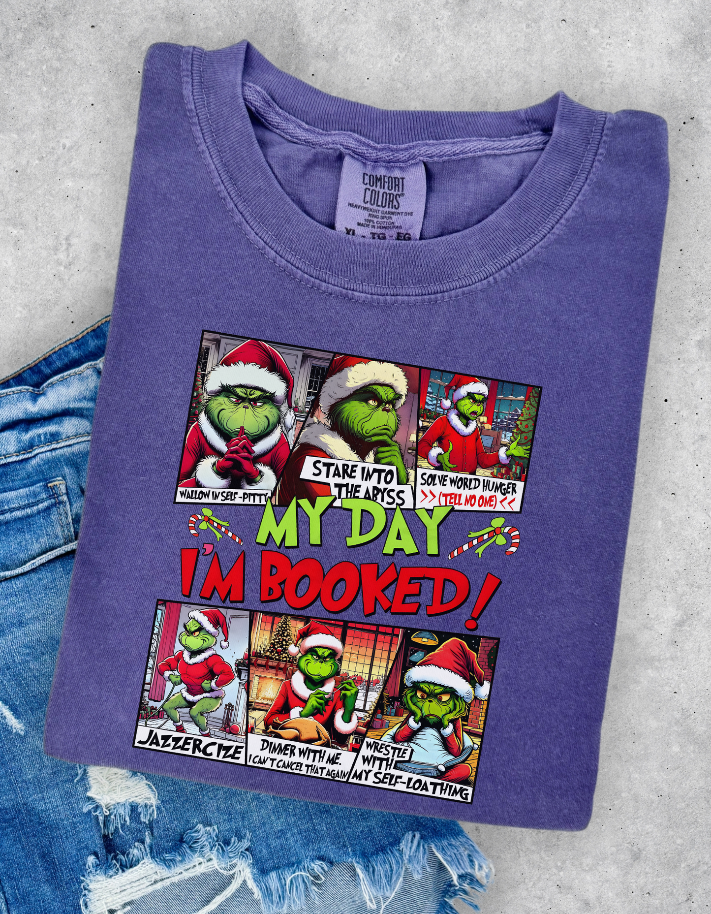 My day is booked graphic tshirt