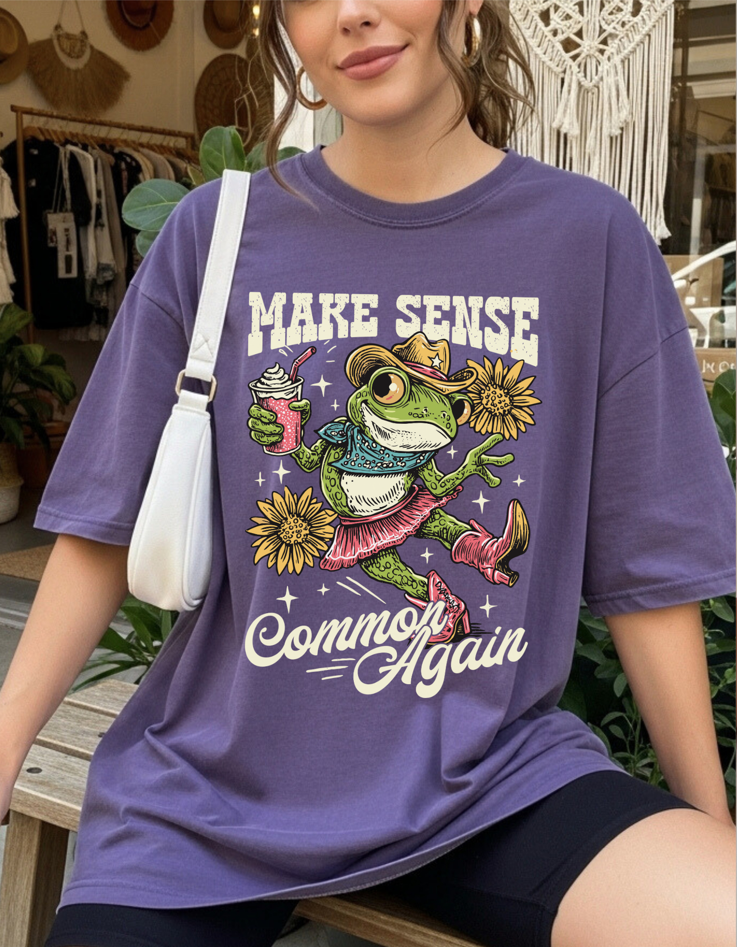 Make Sense Common Again Graphic Tee