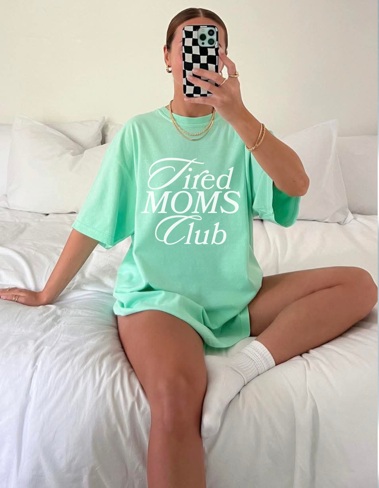 Tired Moms Club Graphic Tee