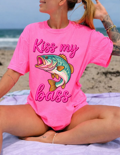 Kiss my Bass Graphic Tee