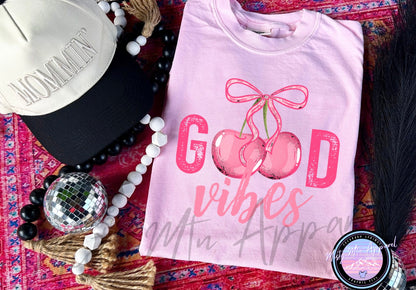 Good vibes graphic tee