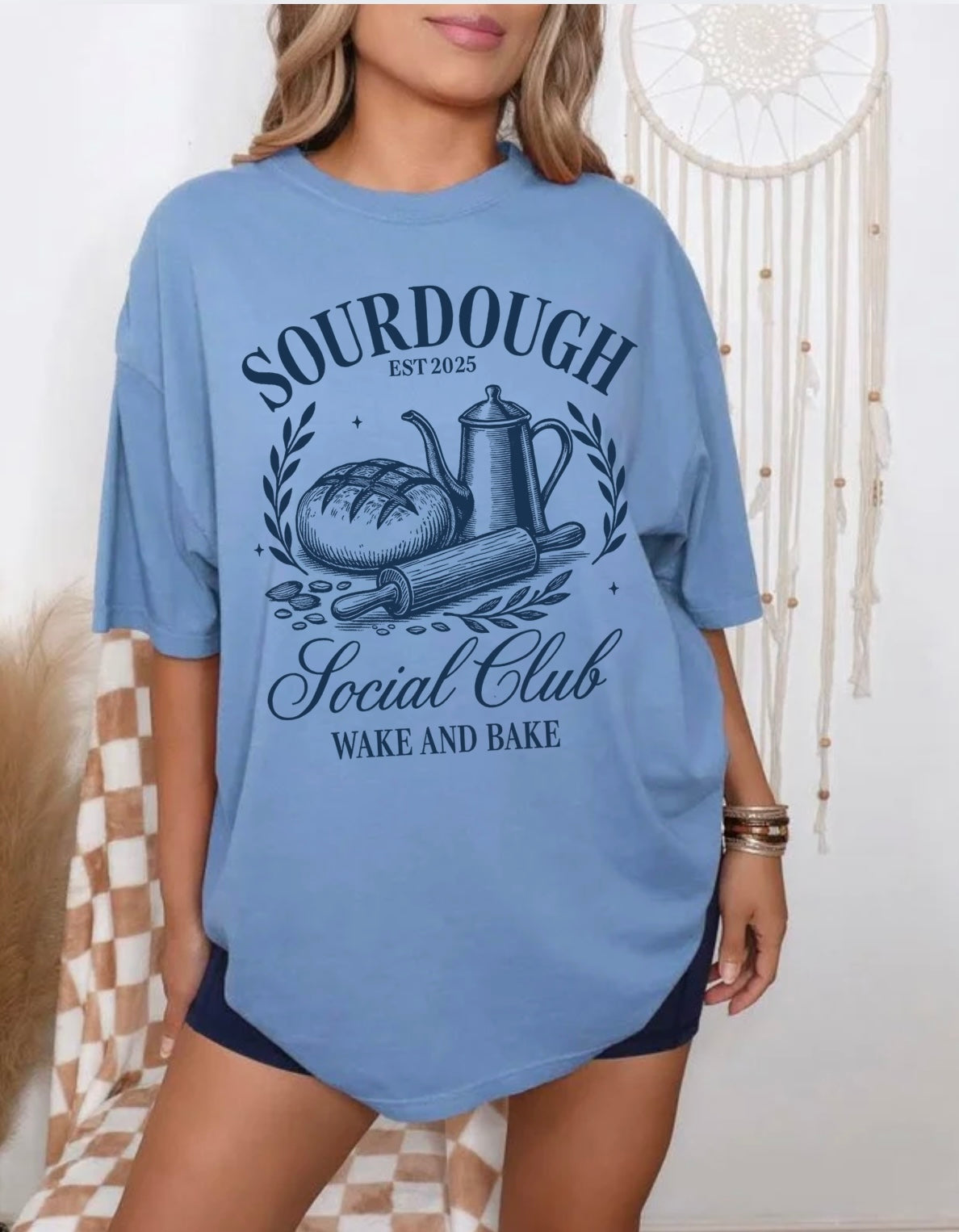 Sourdough social club graphic tees