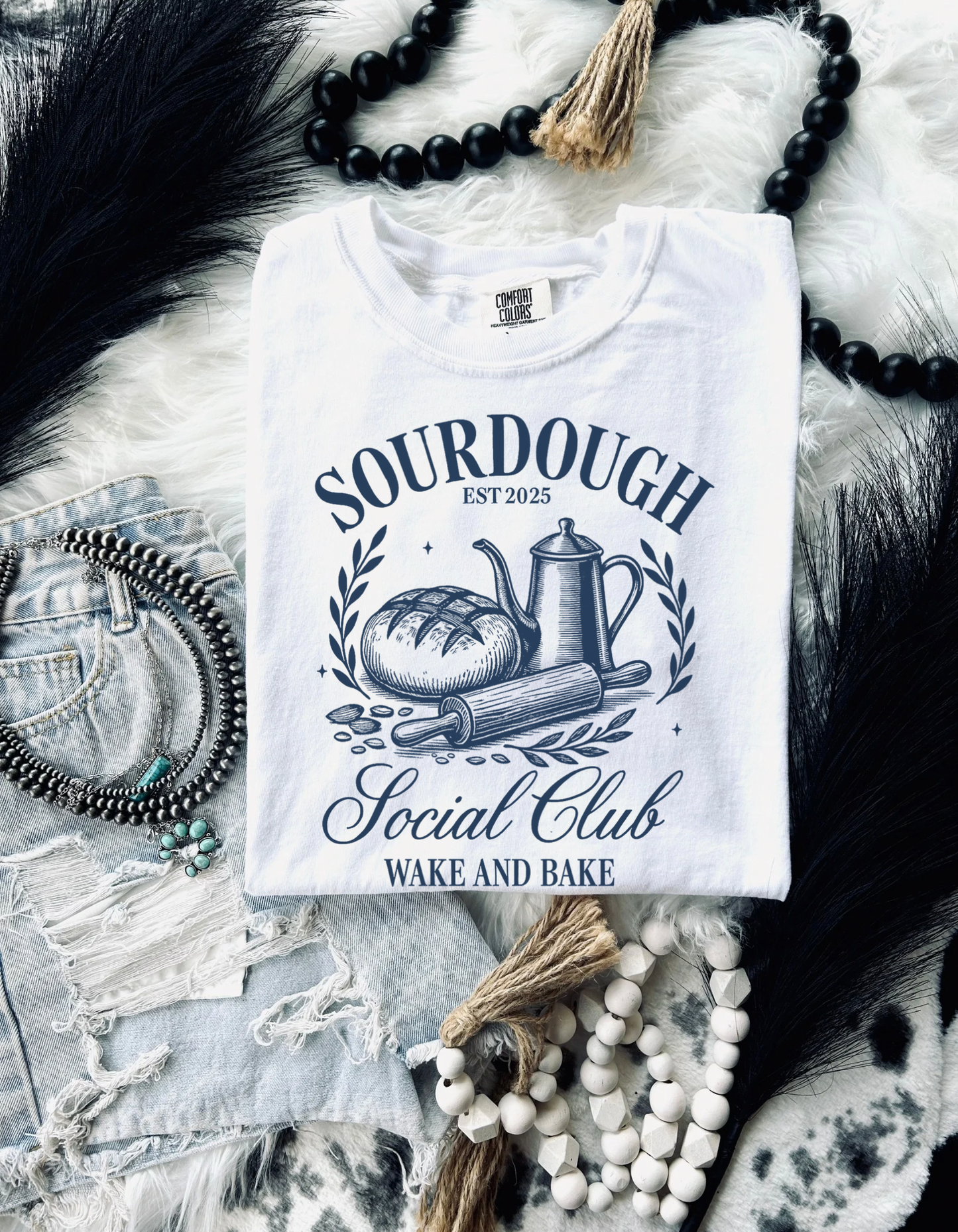 Sourdough social club graphic tees