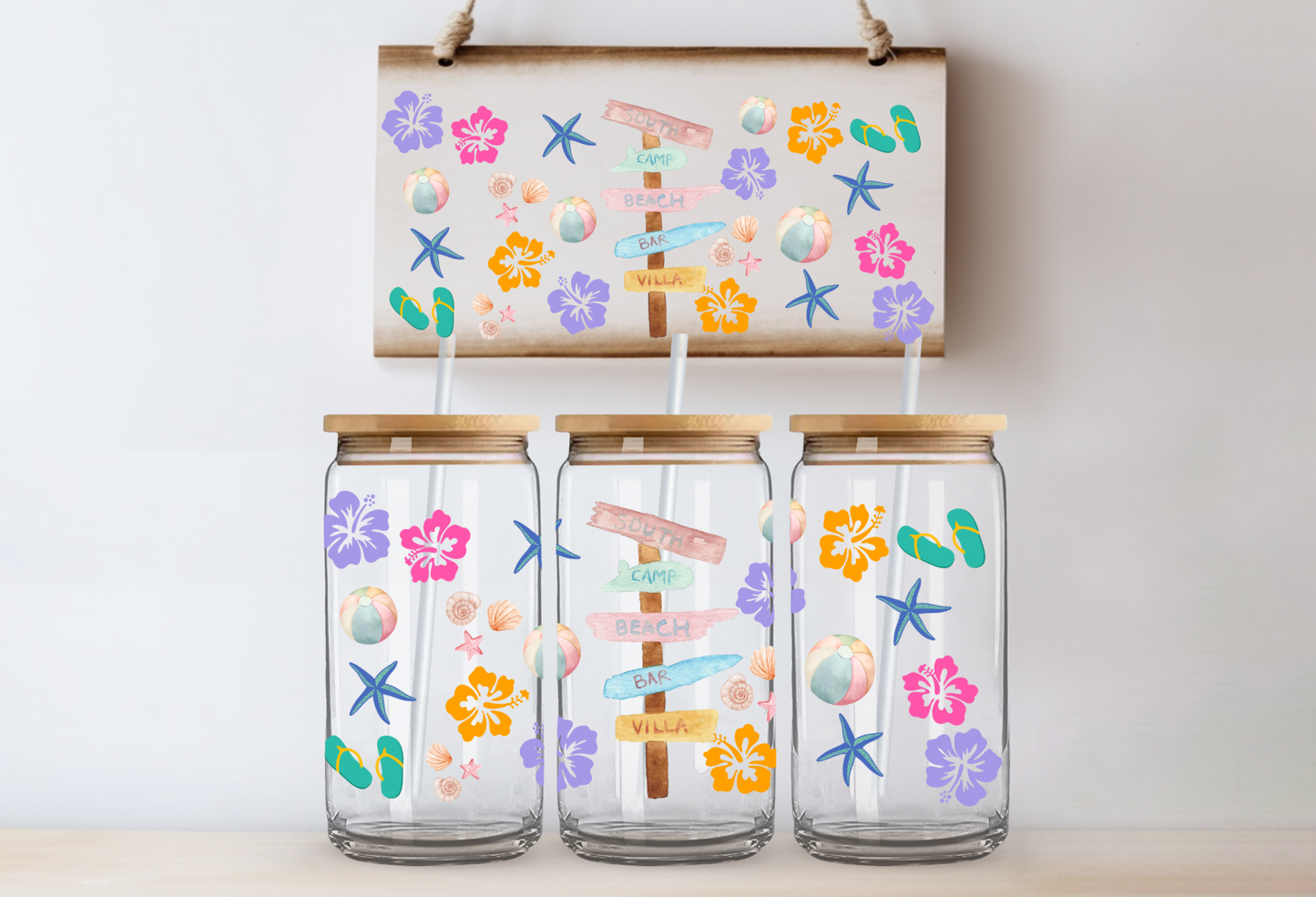 Glass cups