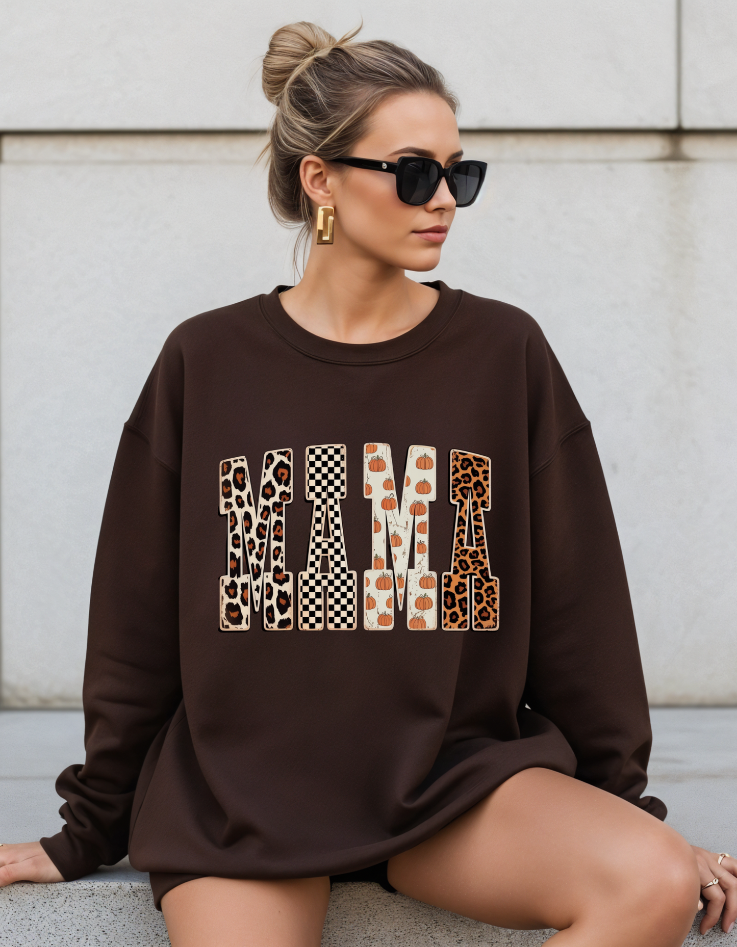 Autumn Mama Crewneck Sweater